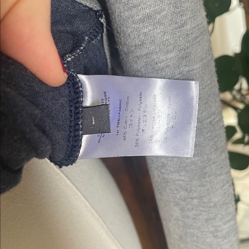 COTELAC Sweatshirt Gray Blue Women's Top Size 1 fits Small Medium - Picture 8 of 13
